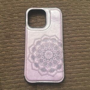 Purple mandala phone case IPhone 13pro